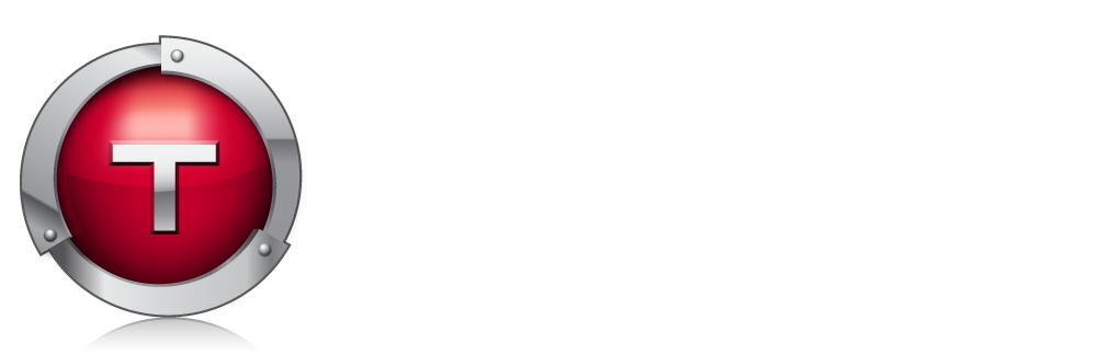 titanium hvac horizontal logo with white text